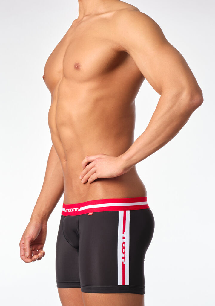 Side Band Long Boxer,black, medium image number 2