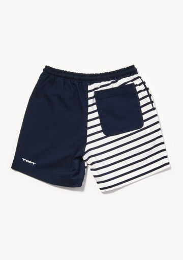 Marine Stripe Shorts,white, small image number 3