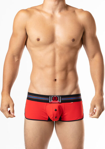 Smooth Fit Trunks,red, small image number 1