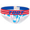 Vivid Camo Cup Bikini,red, swatch