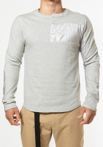 Solid Dolman Long Sleeve,gray, small image number 1