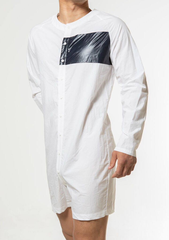 Solid Union Suit,white, medium image number 2