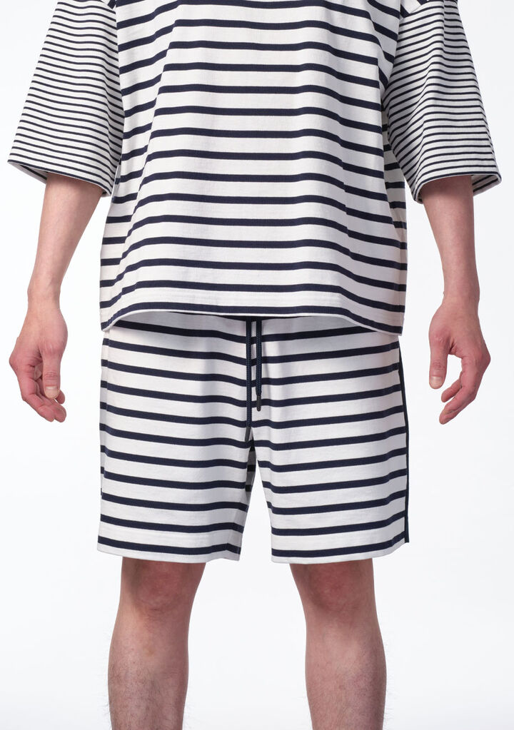Marine Stripe Shorts,white, medium image number 1