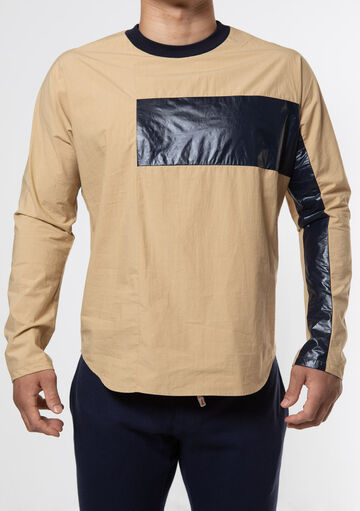 Solid Dolman Shirt,khaki, small image number 1