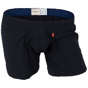 Type Writer Long Fit Trunks,navy, small image number 0