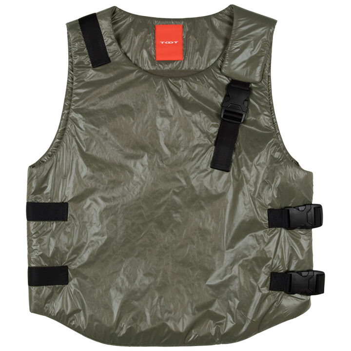 Solid Protection Vest,olive, medium image number 0