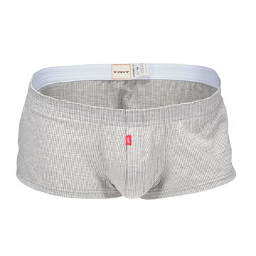 Airy Seersucker Fit Trunks,gray, small image number 0