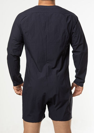 Solid Union Suit,navy, small image number 3