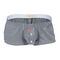 Gingham Seersucker Fit Trunks,navy, swatch