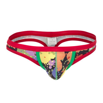 Mixed Paint Thong,red, small image number 0