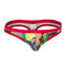 Mixed Paint Thong,red, swatch