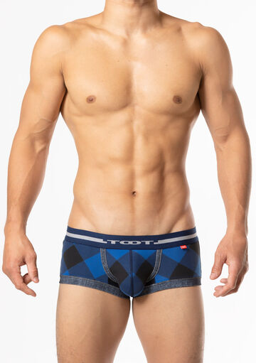 Buffalo Check Boxer,blue, small image number 1