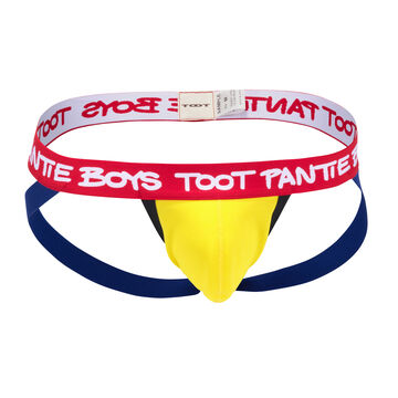 Pop Color Jockstrap,yellow, small image number 0