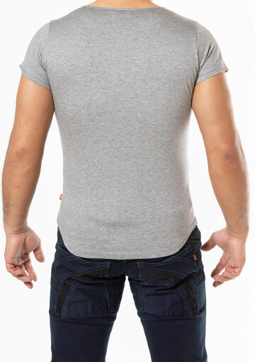Organic Cotton V-neck T,gray, small image number 1