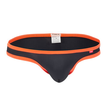 Bold Binder Mesh Bikini,black, small image number 0