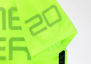 Double Layered Mesh Techno T,yellowgreen, small image number 5