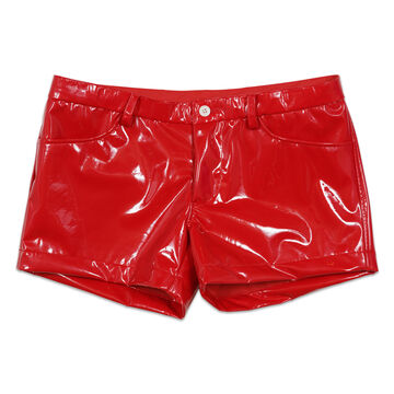 Laminated shorts,red, small image number 0