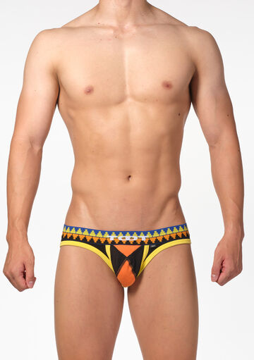 Tribal Cross-Cup Bikini,ブラック, small image number 1