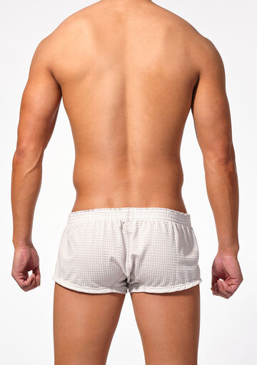 Delave Seersucker Fit Trunks,グレー, small image number 2