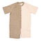 Two-tone Colored Union Suit,beige, swatch