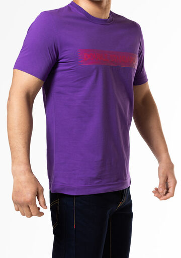 Red Logo T-shirt,purple, small image number 4