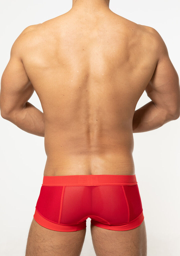 Cuatro Mesh Boxer,red, medium image number 3