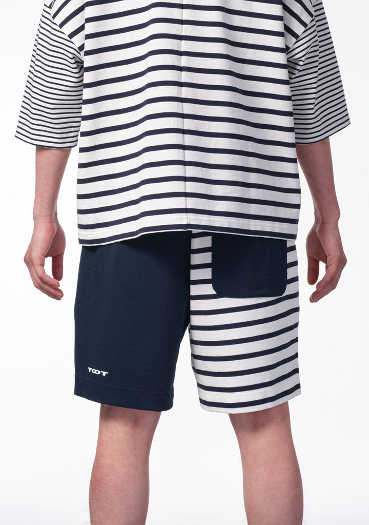 Marine Stripe Shorts,white, medium image number 2