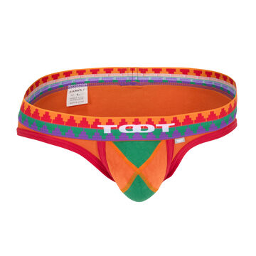 Tribal Cross-Cup Bikini,orange, small image number 0