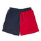 Two-tone Colored Shorts,red, swatch