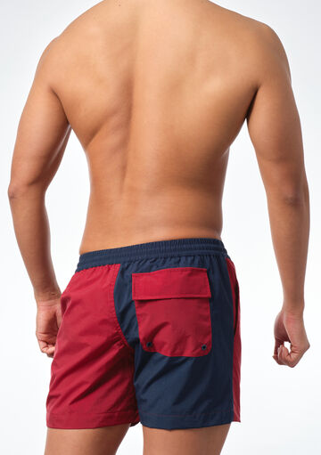 Two-tone Colored Surf Shorts,red, small image number 2