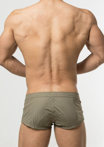 Tafta Jersey Fit Trunks,olive, small image number 3