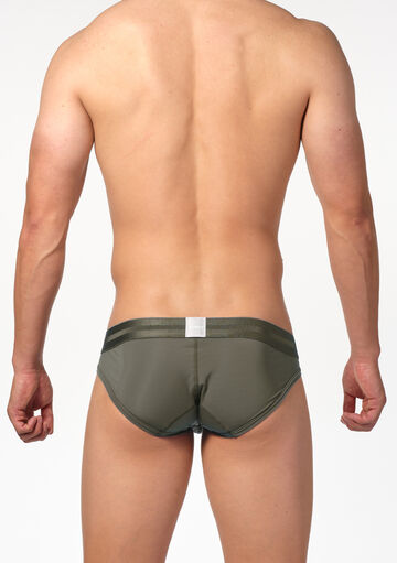 ReNEW TOOT NYLON  BIKINI,olive, small image number 2