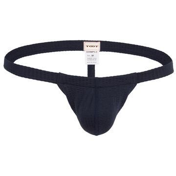 Seersucker Jersey Thong,navy, small image number 0