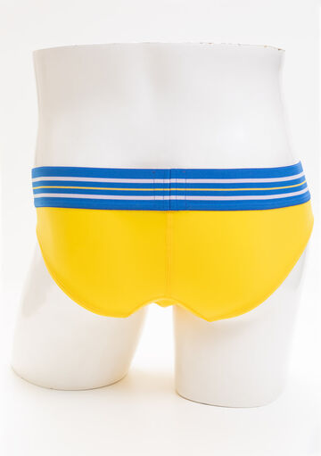 Vivid Color Flat Bikini,yellow, small image number 9