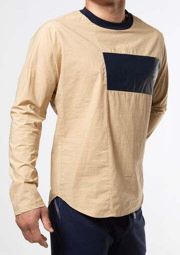Solid Dolman Shirt,khaki, small image number 4
