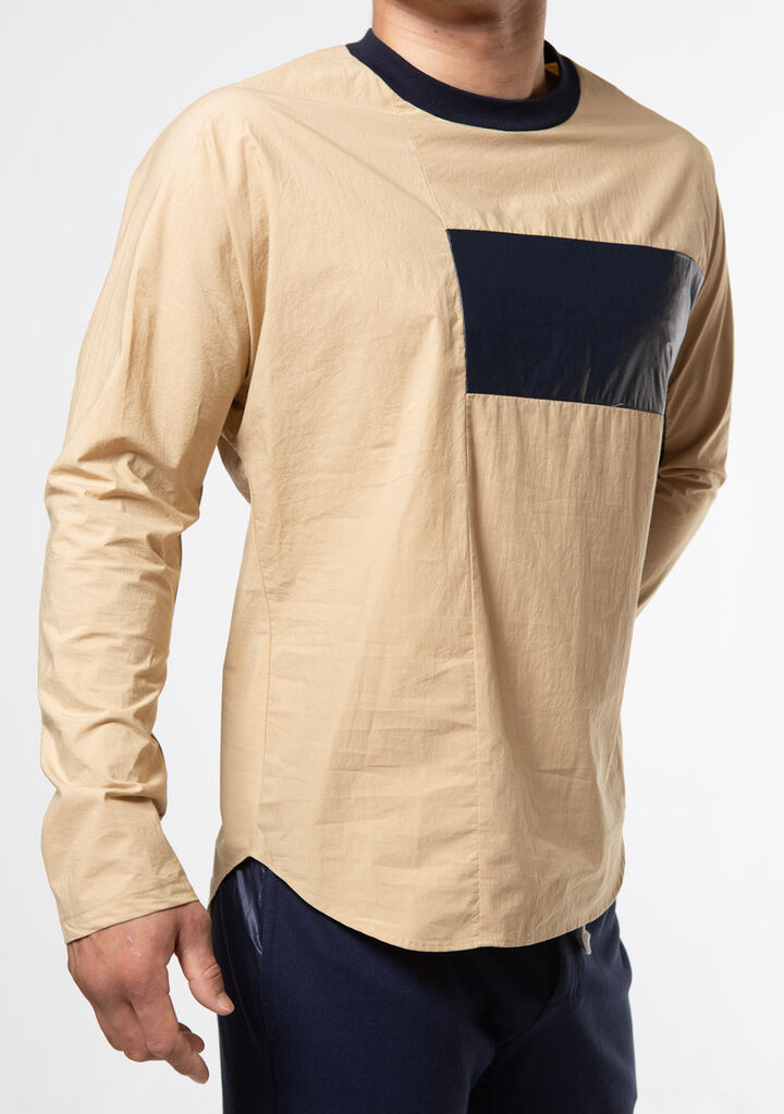 Solid Dolman Shirt,khaki, medium image number 4