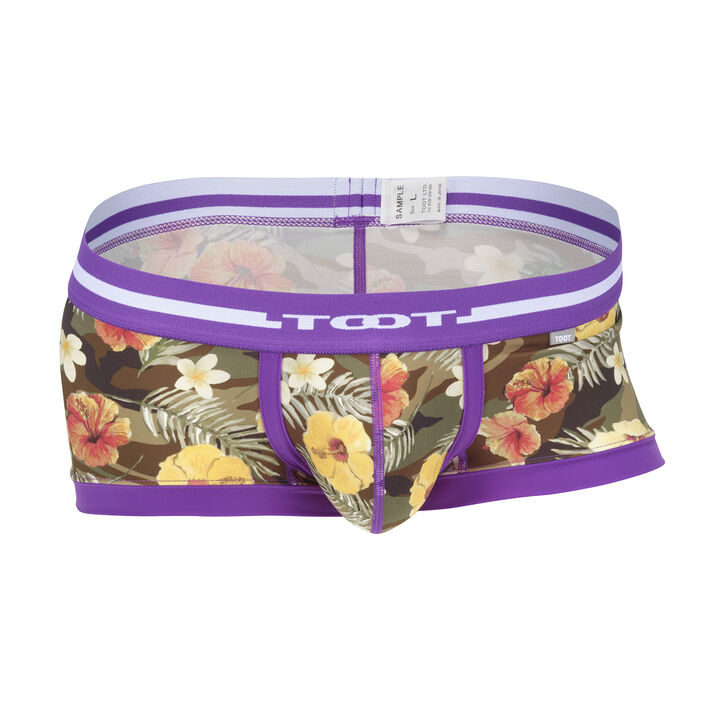 Botanical Camo Boxer,purple, medium image number 0