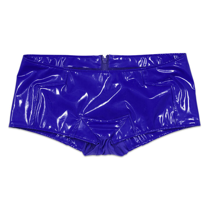 Laminated swim pants,blue, medium image number 0