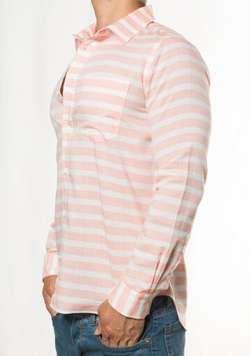 Airy border shirt,, small image number 2
