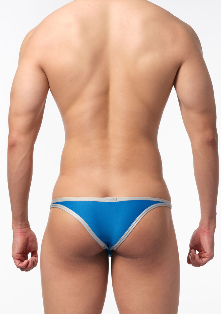 Silky Colored Bikini,blue, medium image number 2
