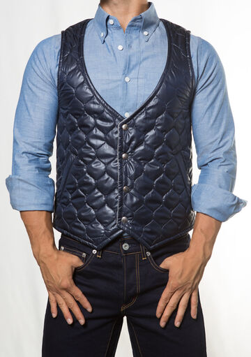 Reversible Vest,navy, small image number 1