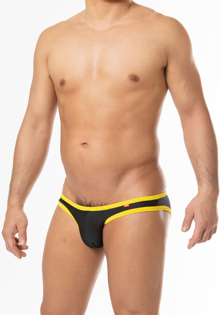 Dry Mesh Bikini,yellow, medium image number 1