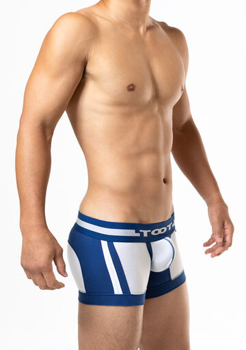 Double Line Short Boxer,darkblue, small image number 4