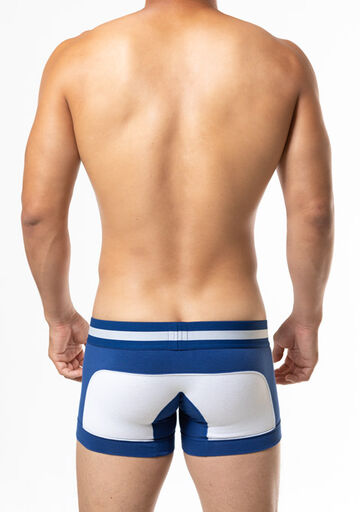 Double Line Short Boxer,darkblue, small image number 3