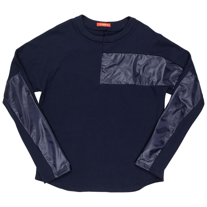 Solid Dolman Long Sleeve,, medium