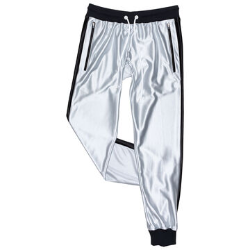 Bright Fit Pants,silver, small image number 0