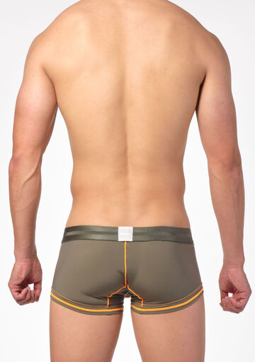 Neon Line Nylon Boxer,オリーブ, small image number 2