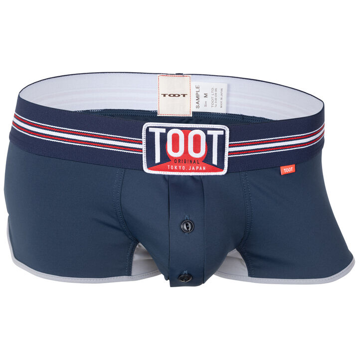 Smooth Fit Trunks,navy, medium image number 0