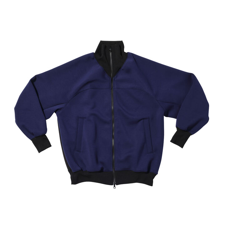 Two-tone Track Jacket,navy, medium image number 0