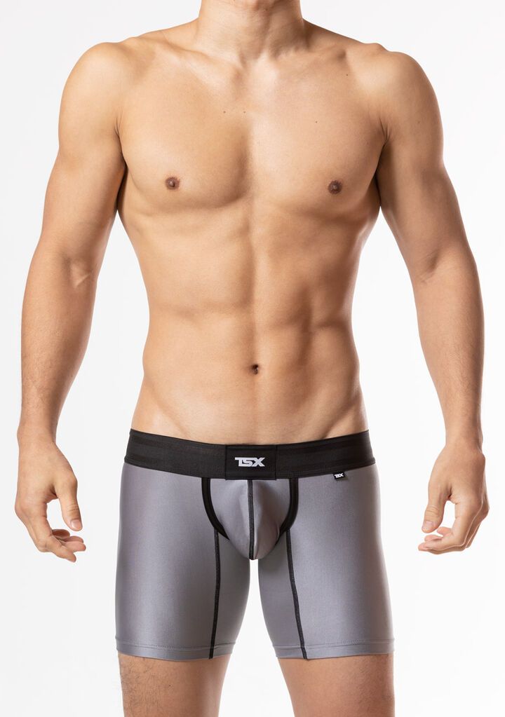 TSX Athlete's Long Boxer,darkgray, medium image number 1